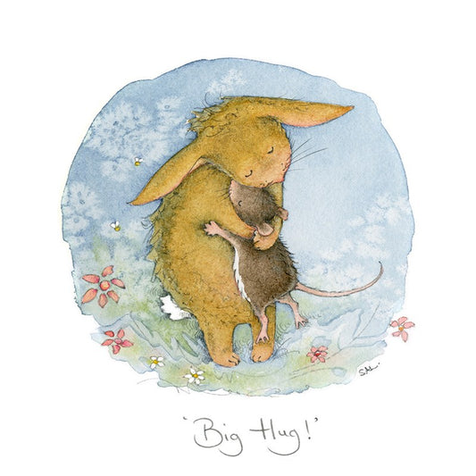 'Big Hug' Greetings Card